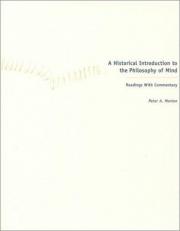 An Historical Introduction to the Philosophy of Mind : Readings with Commentary 