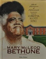 Mary McLeod Bethune : Educator 