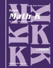 Saxon Home Study Kit Manipulative Kit 