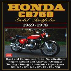 Honda CB750 1969-78 Gold Portfolio 