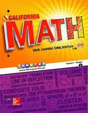 California Math Your Common Core Edition Course 3 Volume 2