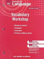 Vocabulary Workshop grade 8