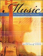 Music in Theory and Practice Volume 1 8th