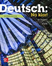 Deutsch: Na Klar! an Introductory German Course (Student Edition) 7th