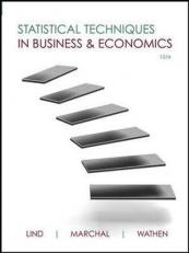 Statistical Techniques in Business and Economics 15th