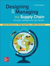 Designing and Managing the Supply Chain : Concepts, Strategies and Case Studies 4th