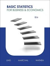 Basic Statistics for Business and Economics 8th