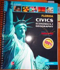Florida Civics Economics & Geography (Teacher Edition) 