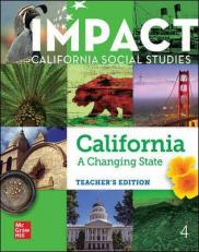 Impact: California A Changing State Grade 4 (Teacher)