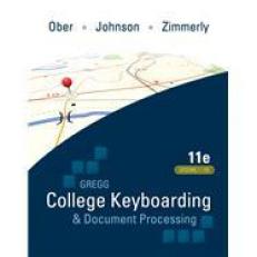 Gregg College Keyboarding & Document Processing 11th