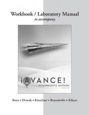 Workbook/Laboratory Manual For ¡Avance! 3rd