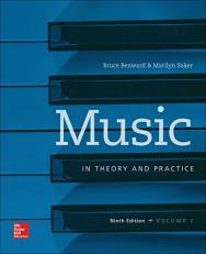 Workbook T/a Music in Theory and Practice, Volume I 9th