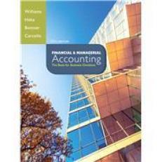 Financial and Managerial Accounting 17th