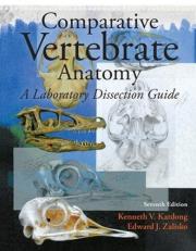 Comparative Vertebrate Anatomy: a Laboratory Dissection Guide Lab. 7th
