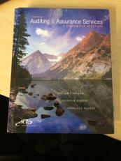 Auditing and Assurance Services : A Systematic Approach 
