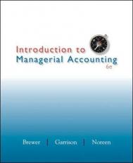 Introduction to Managerial Accounting 6th