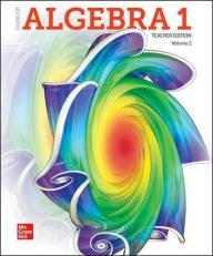 Glencoe Algebra 1/[John A. Carter, Ph.D., Gilbert J. Cuevas, Ph.D., Roger Day, Ph.D., NBCT, Carol Malloy, Ph.D.] Volume 2