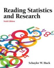 Reading Statistics and Research 6th