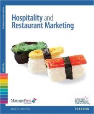 ManageFirst : Hospitality and Restaurant Marketing with Answer Sheet 2nd