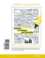 Statistics for Business and Economics, Student Value Edition 8th
