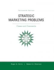 Strategic Marketing Problems 13th