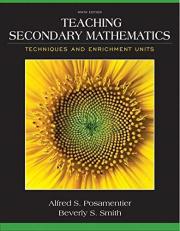 Teaching Secondary Mathematics : Techniques and Enrichment Units 9th