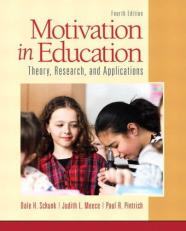 Motivation in Education : Theory, Research, and Applications 4th