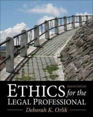 Ethics for the Legal Professional 8th