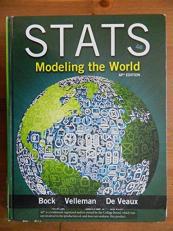 MyLab Statistics with Pearson eText -- Standalone Access Card -- for Stats : Modeling the World 4th