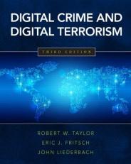 Digital Crime and Digital Terrorism 3rd