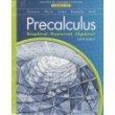 Precalculus : Graphical, Numerical, Algebraic - With Access 9th