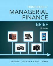 Principles of Managerial Finance, Brief 7th