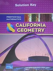 Solution Key California Geometry 