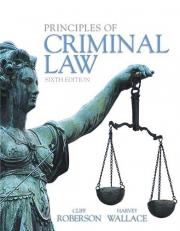 Principles of Criminal Law 6th