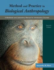 Method and Practice in Biological Anthropology 2nd