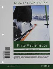 Finite Mathematics, Books a la Carte Plus Mylab Math Access Card Package 11th