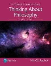 Ultimate Questions: Thinking about Philosophy 4th