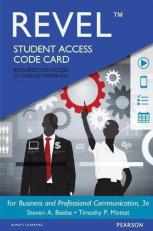 Revel Access Code for Business and Professional Communication 3rd