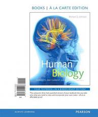Human Biology : Concepts and Current Issues, Books a la Carte Edition 8th