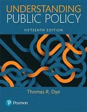 Understanding Public Policy 15th
