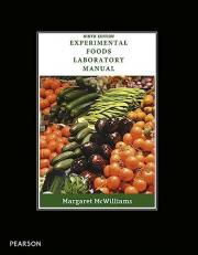 Experimental Foods : Laboratory Manual 9th