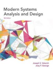 Modern Systems Analysis and Design 8th