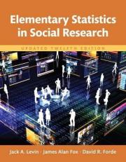 Revel Access Code for Elementary Statistics in Social Research, Updated Edition 12th