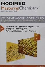 Modified Mastering Chemistry with Pearson EText -- Standalone Access Card -- for Fundamentals of General, Organic, and Biological Chemistry 8th