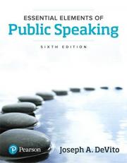 Essential Elements of Public Speaking 6th