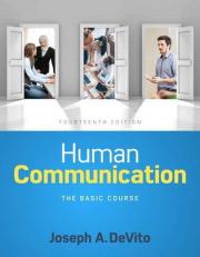 Human Communication : The Basic Course 14th