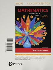 Mathematics for Elementary Teachers with Activities, Books a la Carte Edition 5th