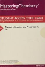MasteringChemistry with Pearson eText - ValuePack Access Card - For Chemistry: Structure and Properties 2nd