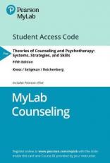 MyLab Counseling with Pearson EText Access Code for Theories of Counseling and Psychotherapy : Systems, Strategies, and Skills 5th