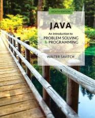 Java : An Introduction to Problem Solving and Programming with Access 8th
